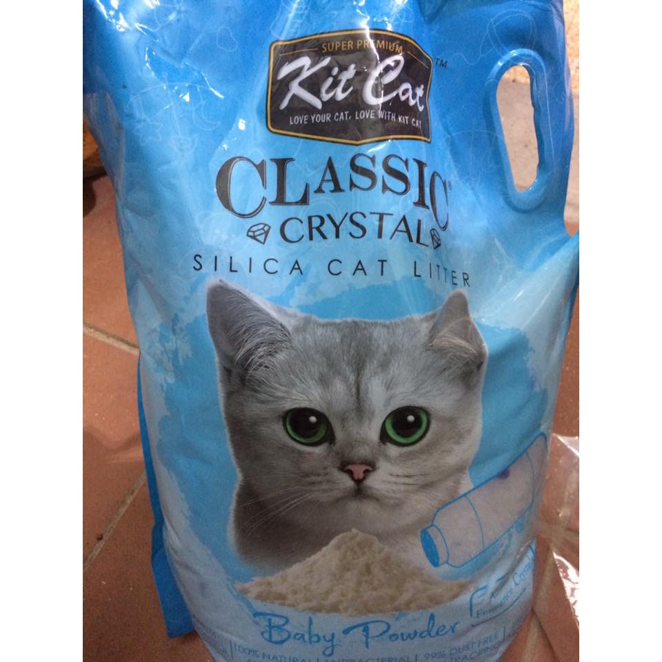 Cát vệ sinh thủy tinh kitcat CLASSIC