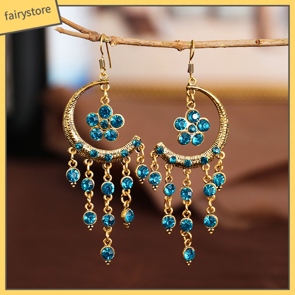 Khuyên tai dáng dài thiết kế thời trang dành cho nữ