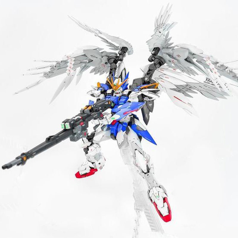 Mô Hình Lắp Ráp Gundam MG 8820 HiRM Wing Zero Daban (tặng kèm action base)