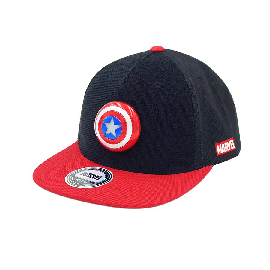 kemkem kemkem_Nón SnapBack con trẻ MARVEL Velcap + Đèn LED Gắn Mũ GomiStore [LN96]