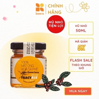 Mật Ong Nguyên Chất Hoa Cà Phê Tracybee Beera giảm đau họng, giảm thâm nám (50ml)