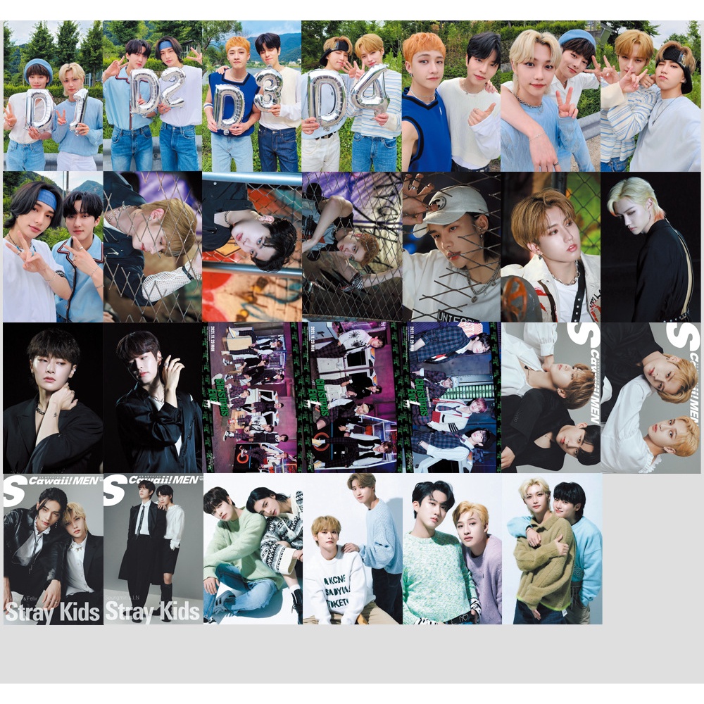 Stray Kids Christmas Evel Photocard StrayKids Felix Lomo Card
