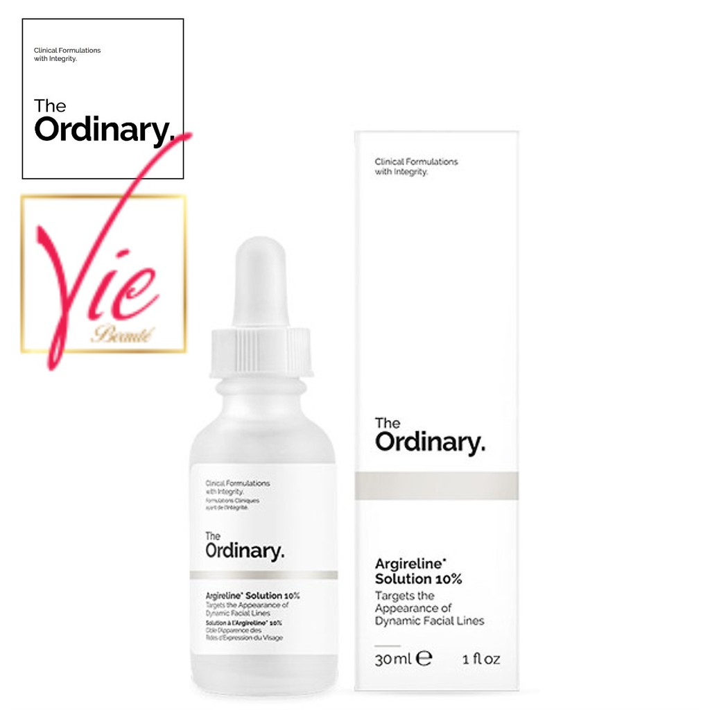 The Ordinary Argireline Solution 10% - Tinh chất ngăn ngừa nếp nhăn The Ordinary