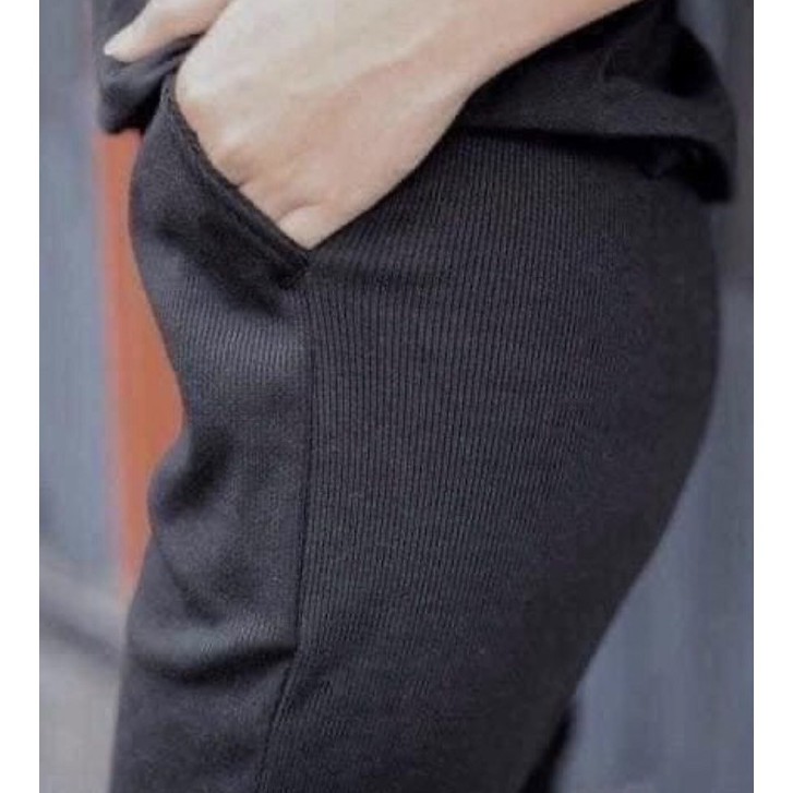 Quần Jogger nữ len tăm bo gấu lưng thun dày dặn hàng chuẩn loại một kèm ảnh khách chụp faceback của  | BigBuy360 - bigbuy360.vn
