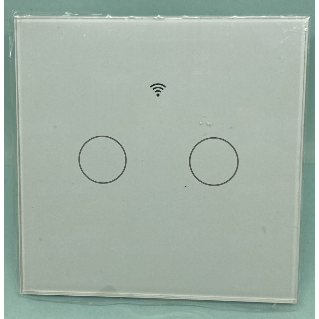 Công tắc zigbee Tuya Smart Life 1-2-3 nút vuông màu trắng. Không dùng N