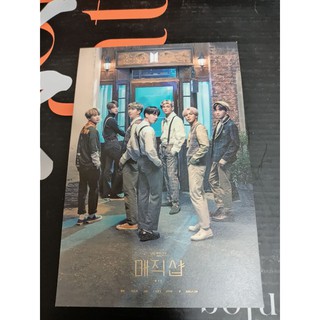 postcard  BTS muster 5th magic shop