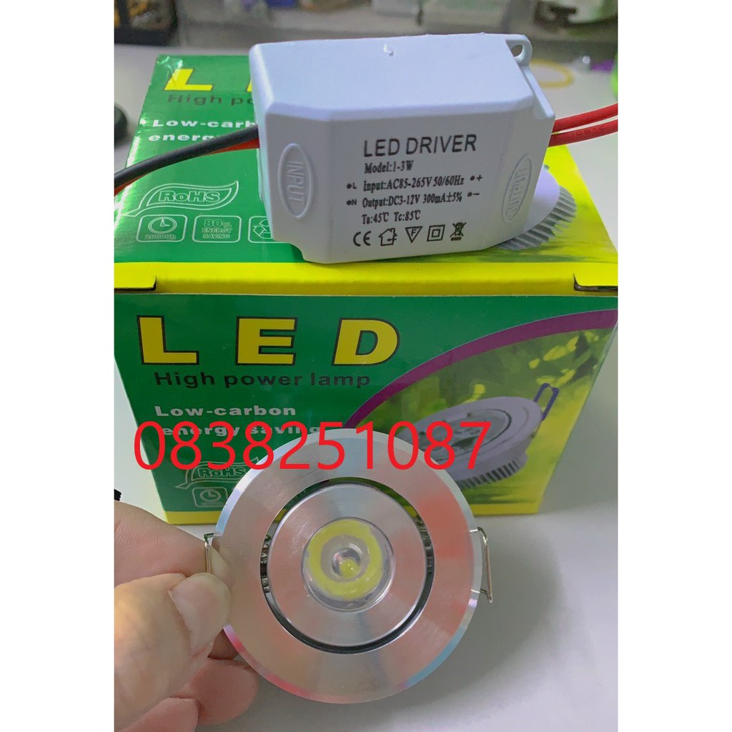 ĐÈN LED MẮT ẾCH 1W