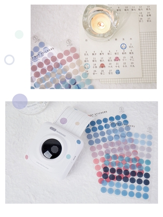 Flowertree Bộ 3 Sticker Dán Trang Trí Nhật Ký