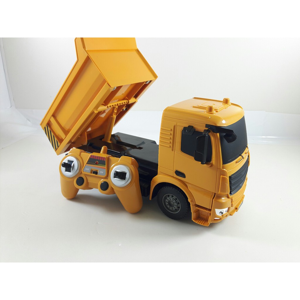 Xe ben công trình điều khiển từ xa tiến nùi, nhâng hạ ben, sang phải trái E570-001 chất lượng cao