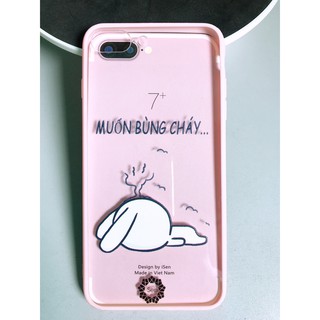ỐP LƯNG IPHONE 7 PLUS/ 8 PLUS IN HÌNH CÁ TÍNH ISEN - MAU 055