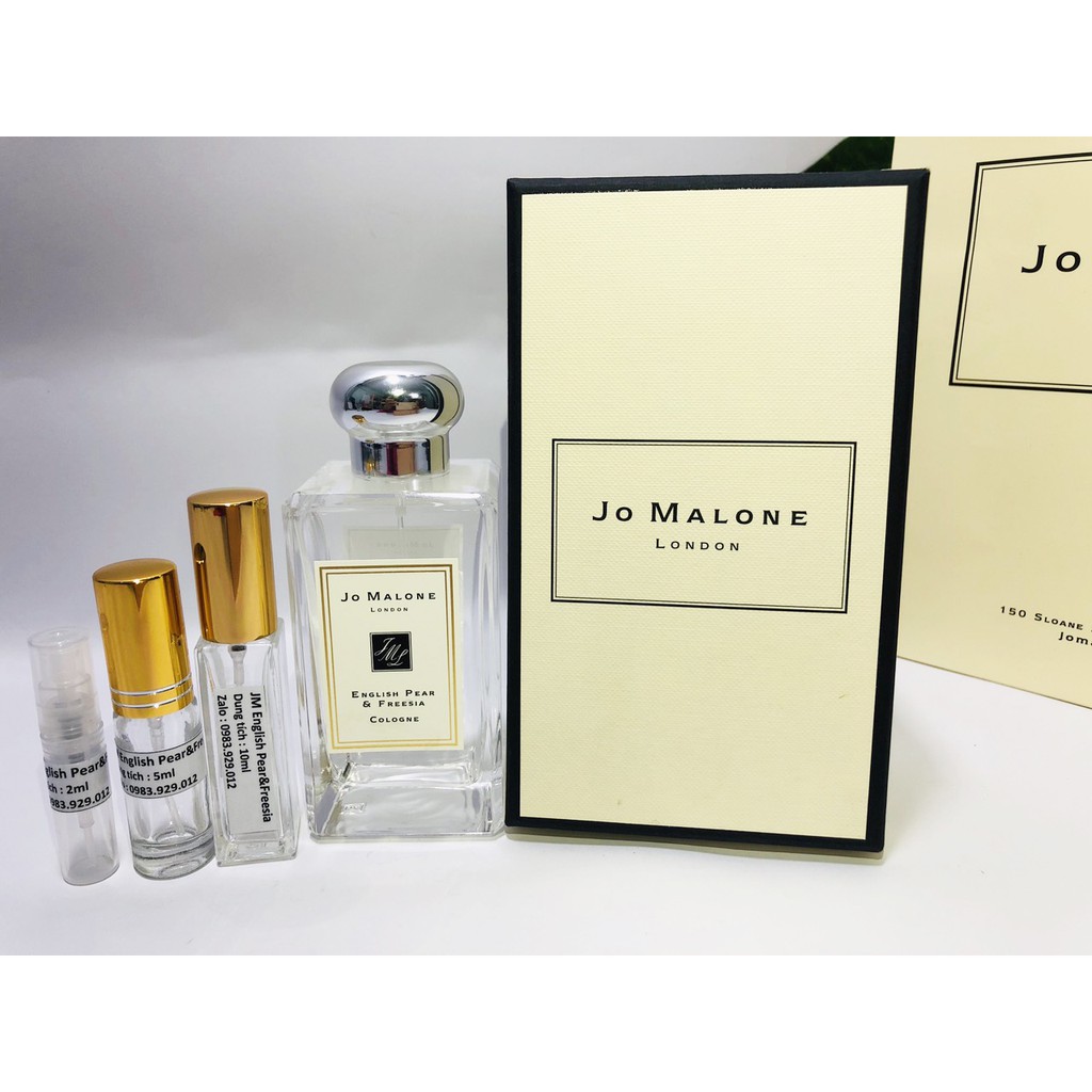 [Mẫu Thử 2,5,10ml] Nước Hoa Jo Malone English Pear & Freesia | BigBuy360 - bigbuy360.vn
