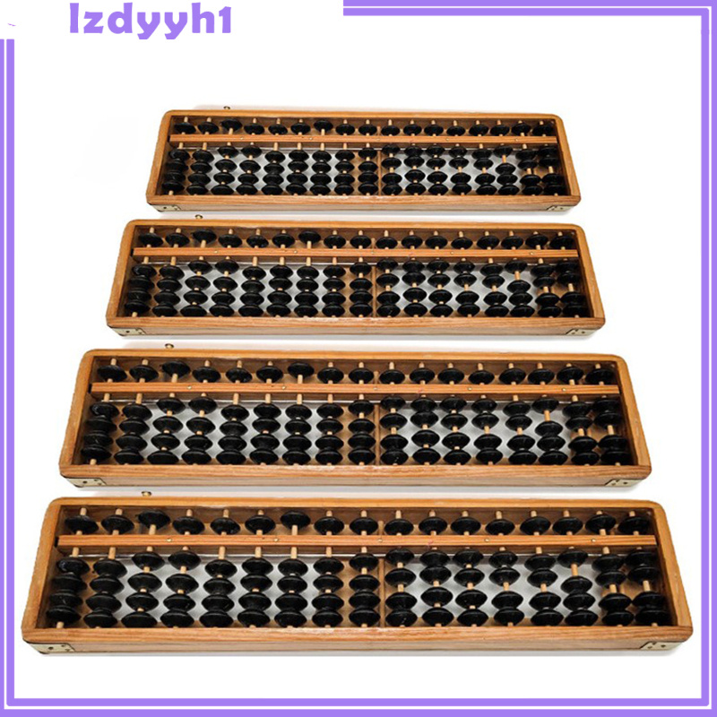 JoyDIY 17 Rods Standard Wooden Abacus Soroban Chinese Calculator Mathematics Tool