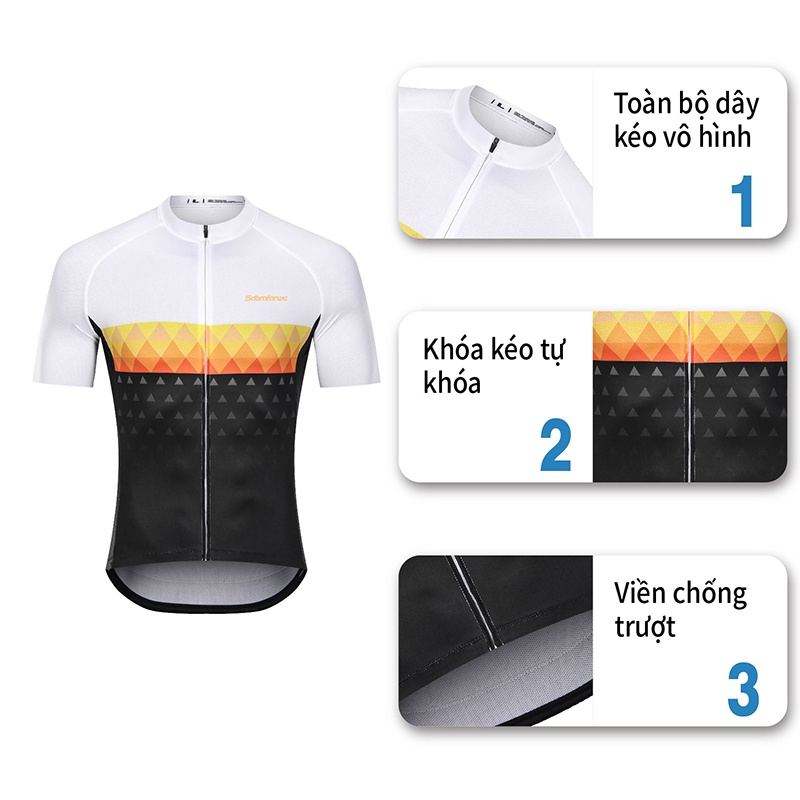 Set Đồ Thể Thao Xe Đạp/Leo Núi Tay Ngắn Cho Nam