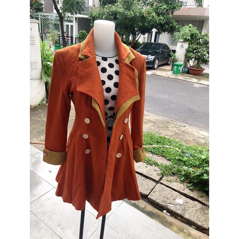 áo khoát dạ màu cam combo 3 ngẫu nhiên