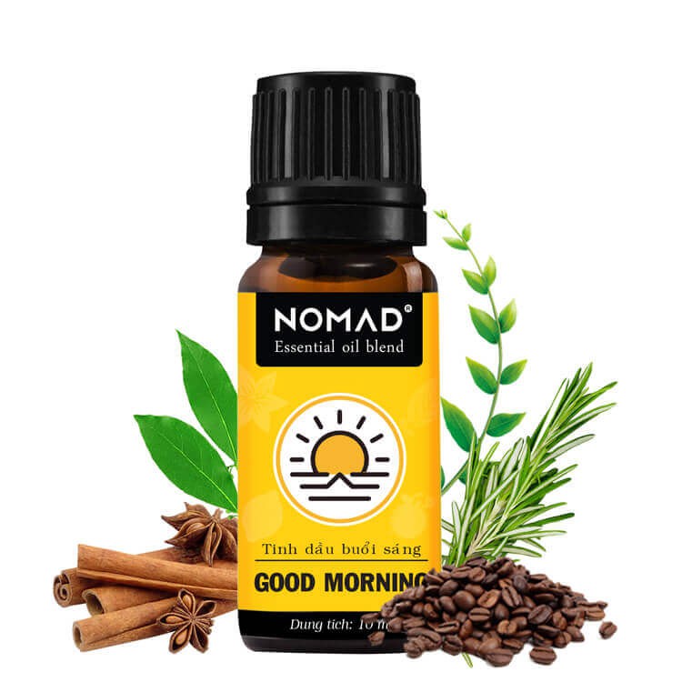 [GIÁ DÙNG THỬ] Tinh Dầu Cao Cấp Premium Nomad Essential Oil Blend 10ml - Thư Giãn, Giấc Ngủ Sâu, Giảm Lo Âu, Khử Mùi