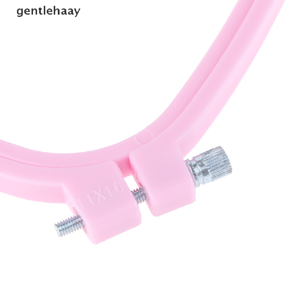 Khung thêu tranh chữ thập hình vuông bằng nhựa 5 kích thước DIY