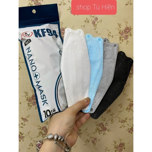 Thùng 300 Cái Khẩu Trang KF94 NANO MASK