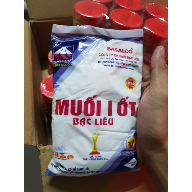 Muối iot cao cấp Bạc Liêu 500g