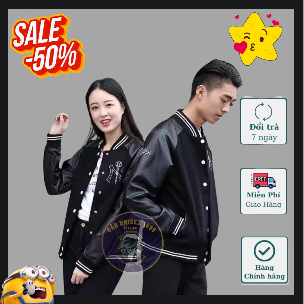 Áo Bomber Tay Vai Da Thêu Số 03
