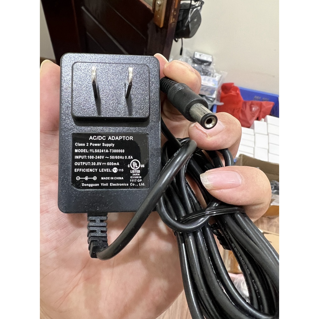 Dây Sạc Máy Hút Bụi 30v 600ma (30v0.6a) loại tốt
