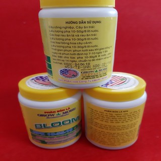 Phân bón lá NPK  10-55-10 grow more HỘP 100G