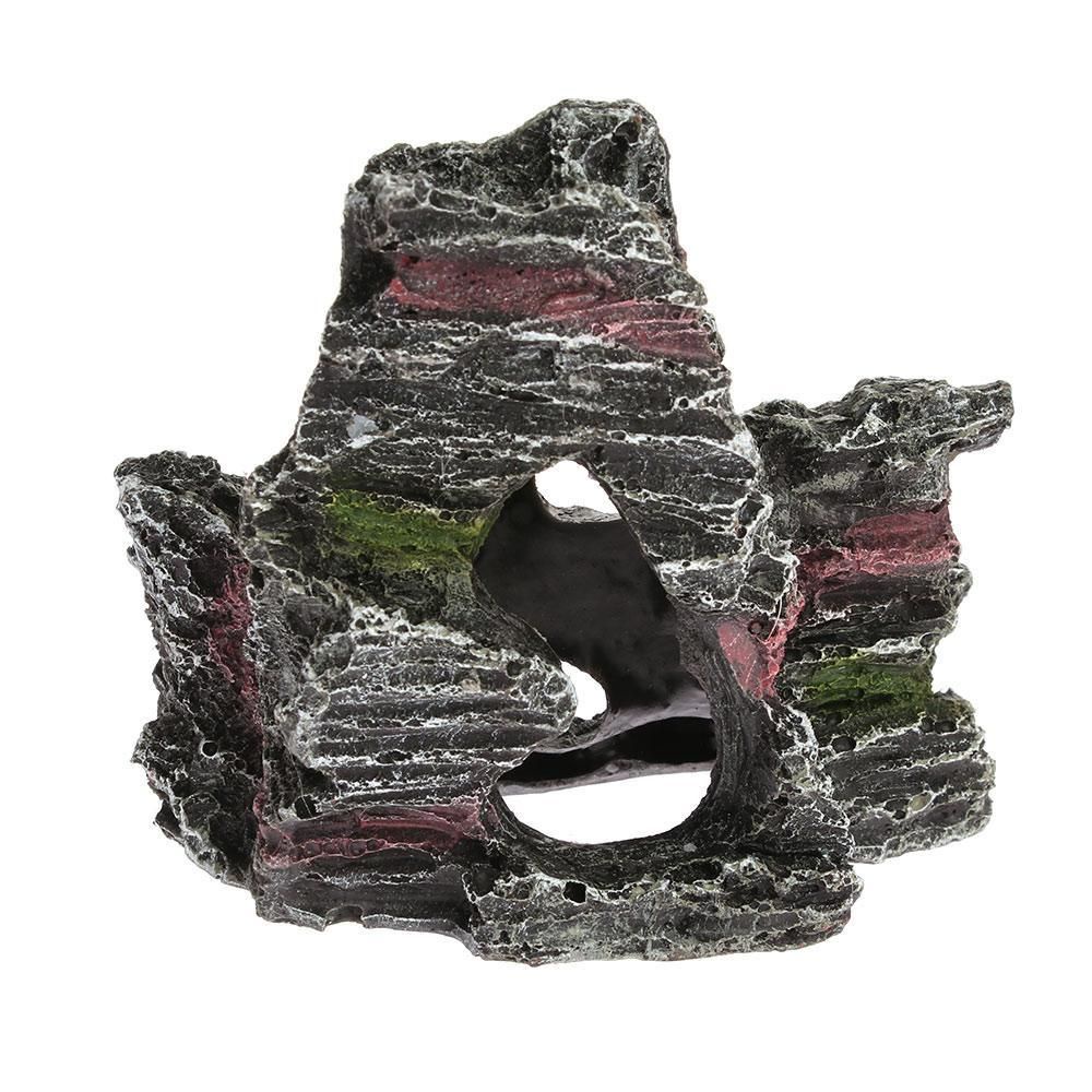 KUNHEV Phụ kiện trang trí bể cá nhiều mẫu tùy chọn chất liệu nhựa resin thời trang