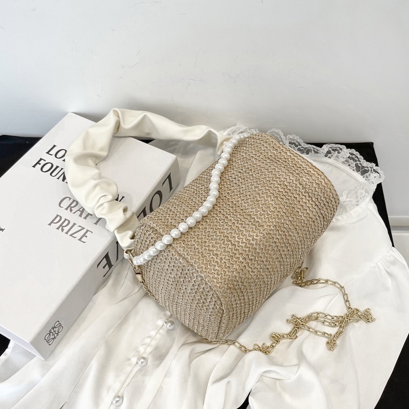 Túi Xách Nữ Mini Đan Cói 2022