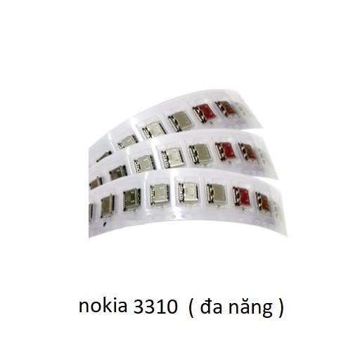 Chân sạc rời Nokia 3310 ( đa năng ) ( COMBO 5 cái )