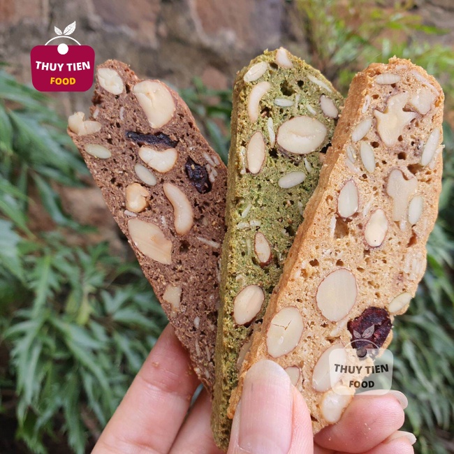 Bánh Biscotti siêu hạt dinh dưỡng THUY TIEN FOOD, Hũ 250g