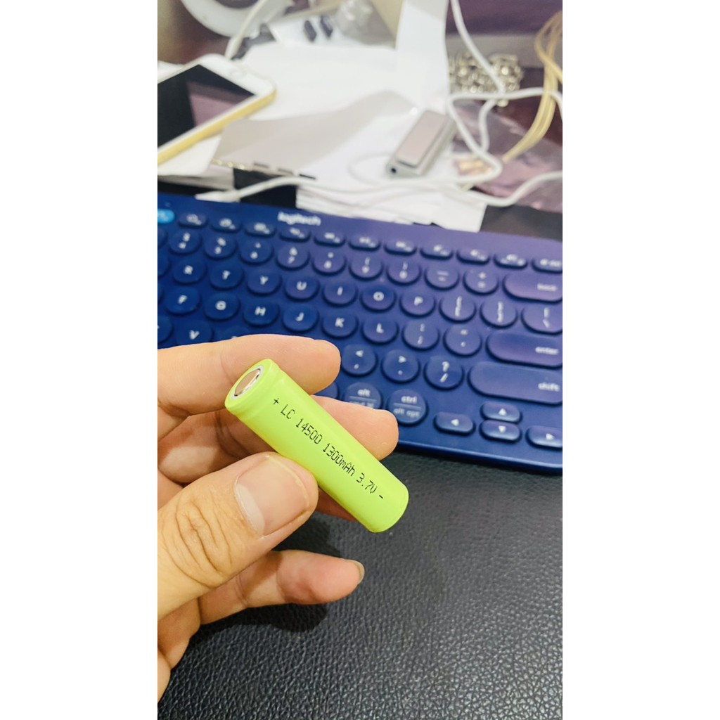 Pin 14500 3.7V 1300mah