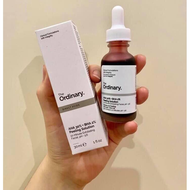 The Ordinary AHA 30% + BHA 2% Peeling Solution Tẩy Tế Bào Chết Hóa Học