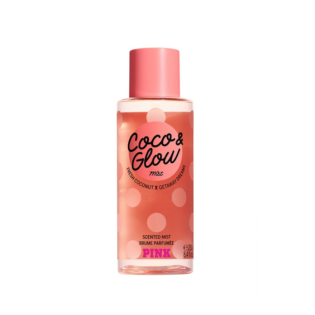 [𝐅𝐞𝐦𝐦𝐢𝐞💝] Xịt Thơm Toàn Thân Pink Victoria Secret Coco & Glow