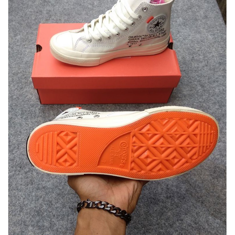 Giày Thể Thao Converse Chuck Taylor All Star 70s Off White Thời Trang Unisex