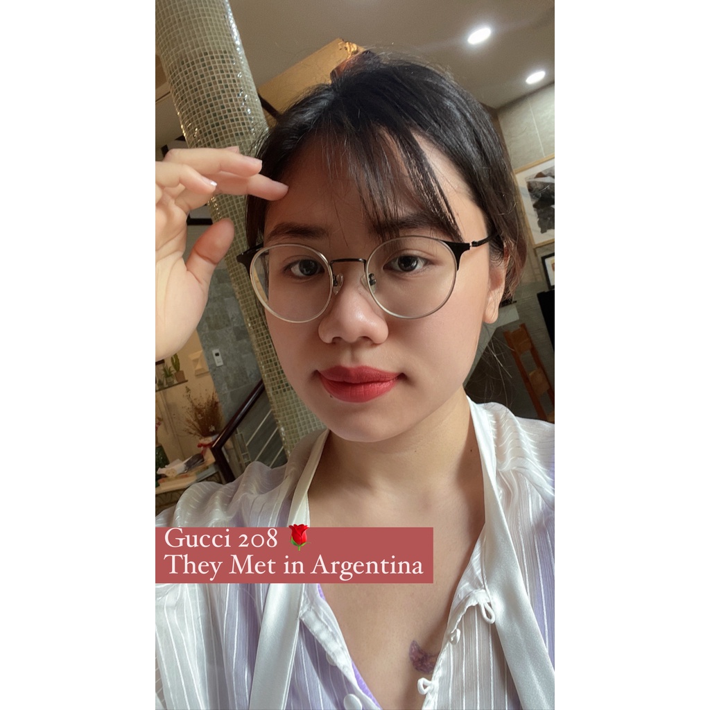 Son Gucci CHÍNH HÃNG Rouge À Lèvres Mat 208, 505 sẵn