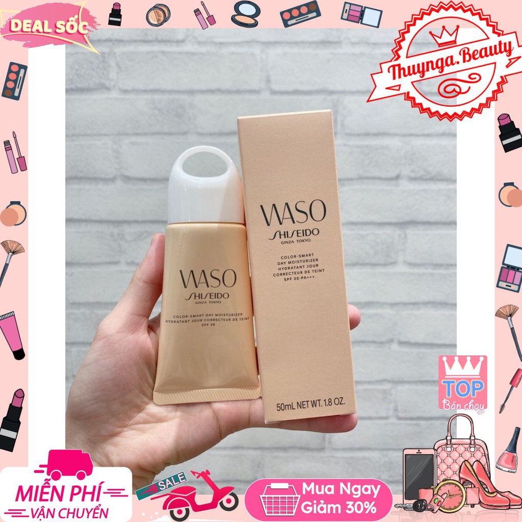 ❌ Kem Dưỡng Shiseido Waso Color Smart Day Moisturizer 50ML #thuynga.beautyshop#❌CHÍNH HNAGX 100%❌