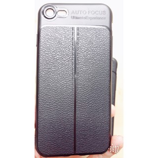 [RẺ VÔ ĐỊCH] ỐP LƯNG IPHONE GIẢ DA AUTO FORCUS ĐEN CỰC ĐẸP