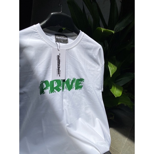 Áo thun trắng Mentalboss Privé [CÓ HỘP]