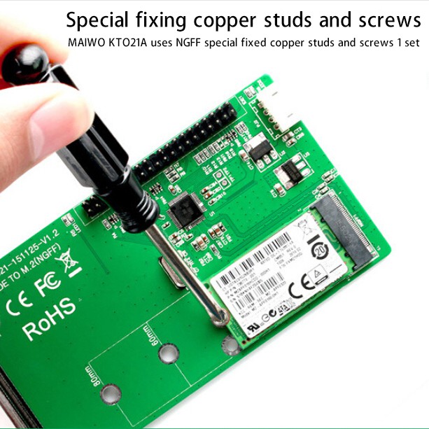 Card Chuyển Đổi Maiwo Kt021A Ssd Ide Sang M.2 (Ngff) Sata Protocol Ssd | BigBuy360 - bigbuy360.vn