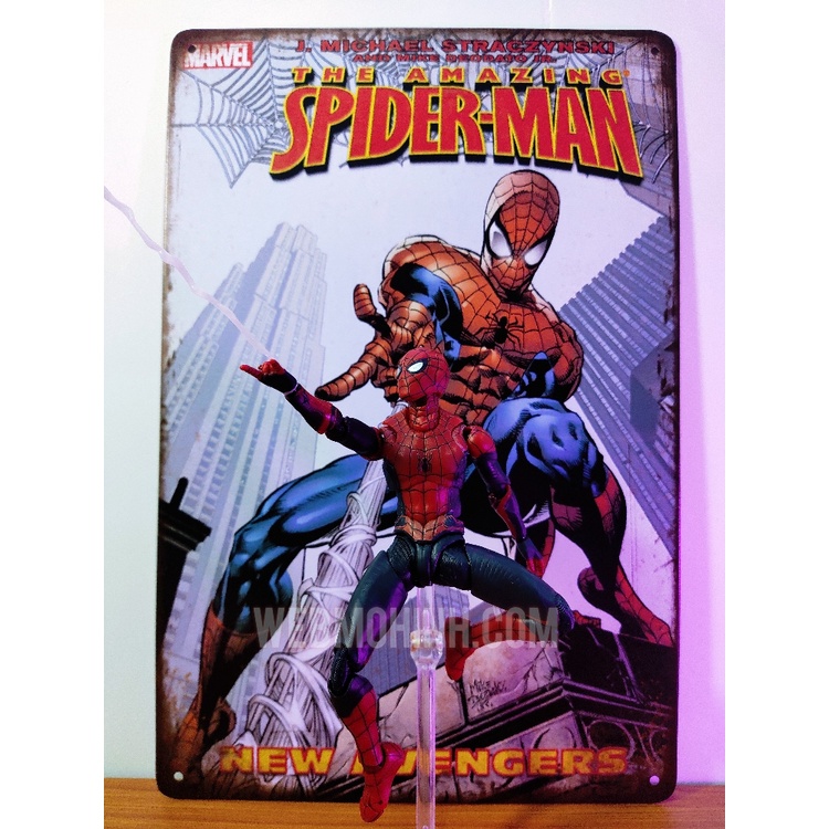 🌟GIÁ HỦY DIỆT🌟 Mô Hình Người Nhện Spider Man Far From Home Upgraded Suit SHF - S.H. Figuarts Full Box