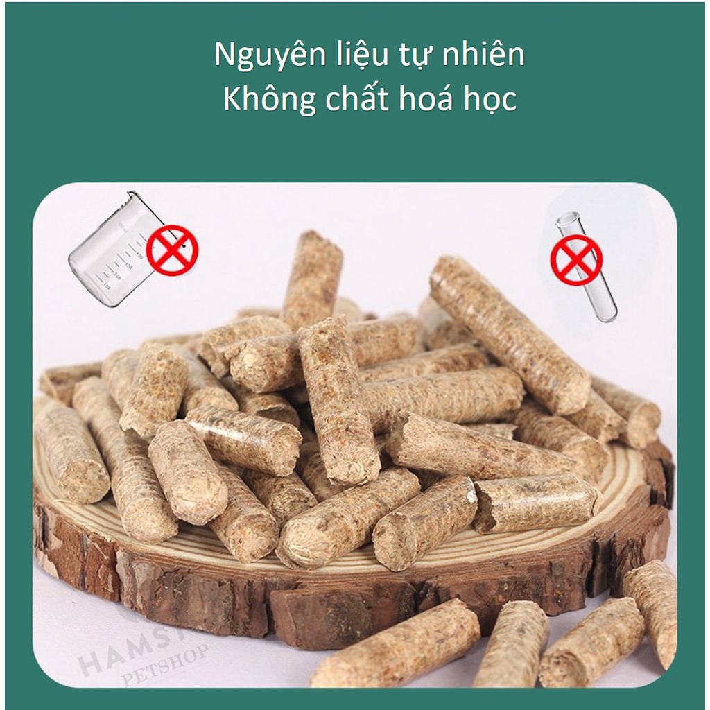 Gỗ nén  lót chuồng hamster, Nhím, Guinea Pig (bọ ú, chuột lang), thỏ, sóc