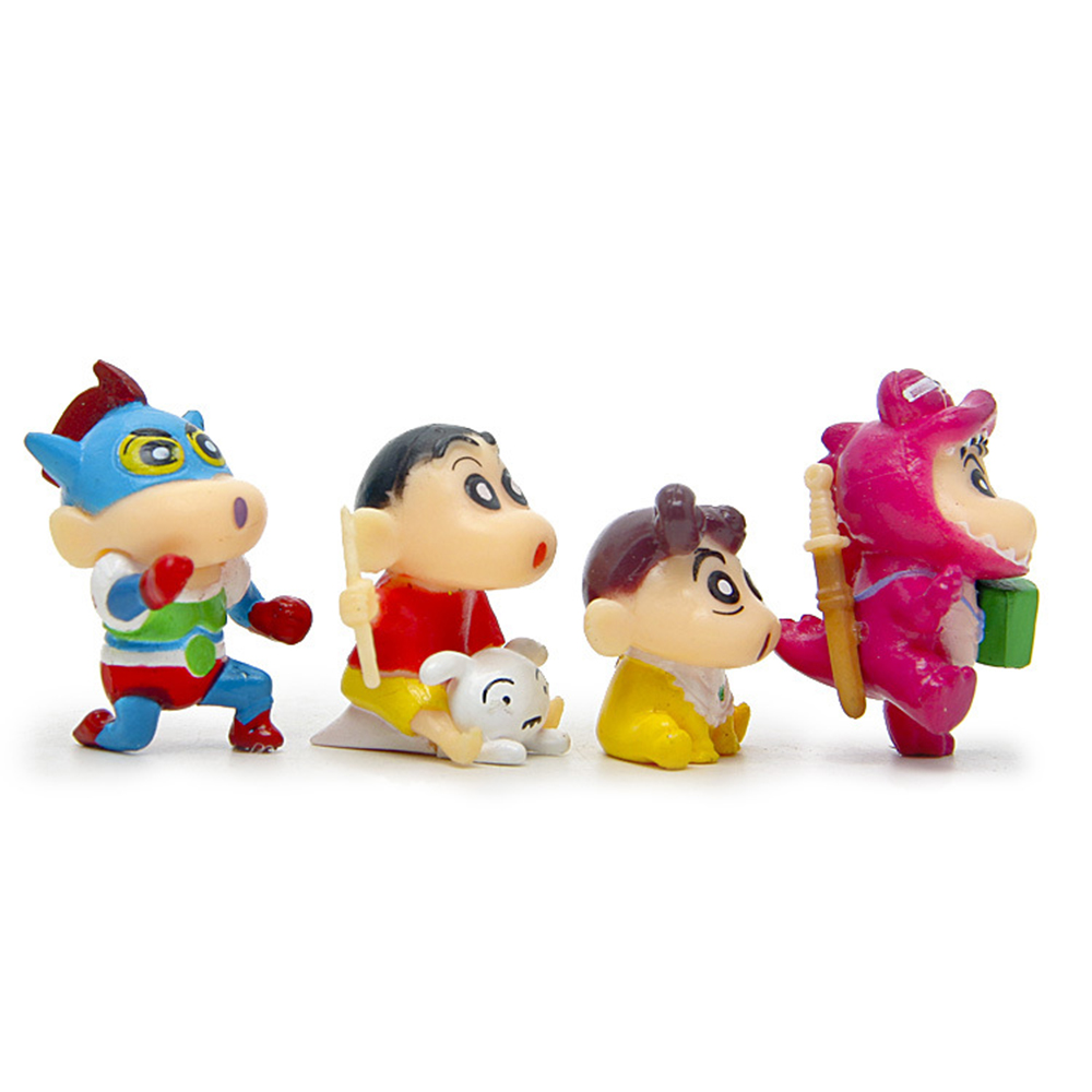 Set 8 Mô Hình Nhân Vật Hoạt Hình Shin-Chan Đáng Yêu