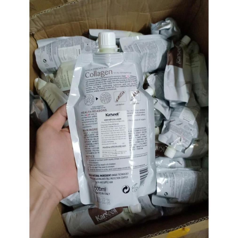 [Đang Sale – FreeShip] Ủ TÓC COLLAGEN Karseell 500ml siêu mượt phục hồi tóc hư tổn [Có tem cod chống giả] G145 | BigBuy360 - bigbuy360.vn