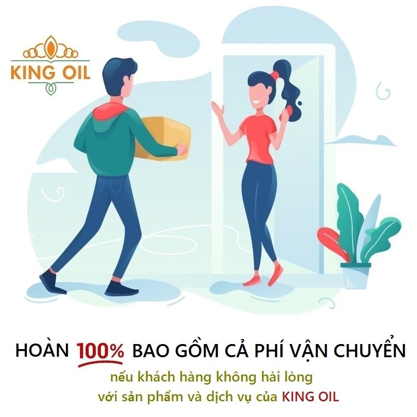 Tinh dầu Trầm hương - KingOil, có tác dụng xông phòng, đuổi muỗi, thiền định, tốt cho sức khỏe