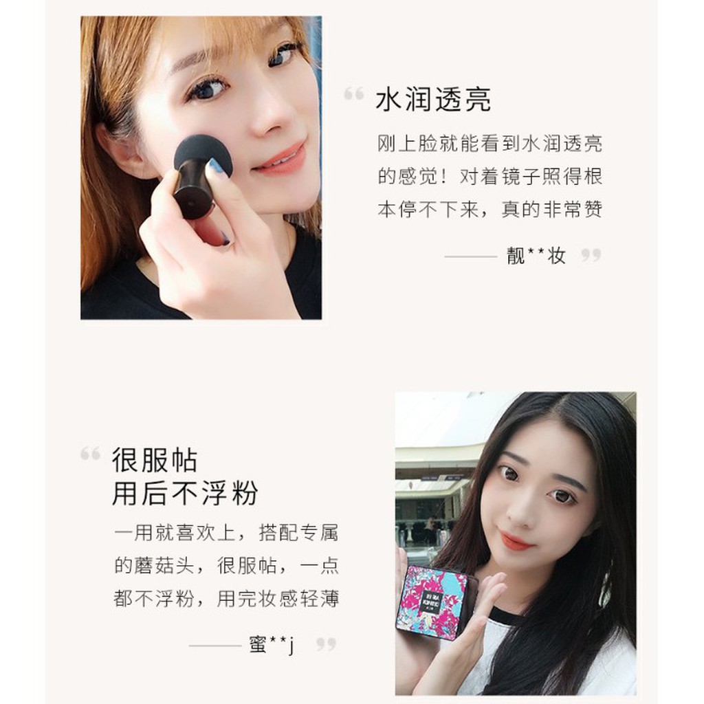 Kem BB dạng phấn nước gửi kèm bông mút hình nấm | BigBuy360 - bigbuy360.vn