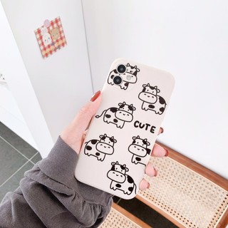 Ốp lưng iphone silicon Bò sữa Good time cute N13