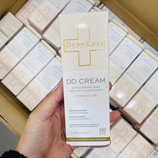 Kem Chống Nắng Trang Điểm DermEden DD Cream Light 50ML