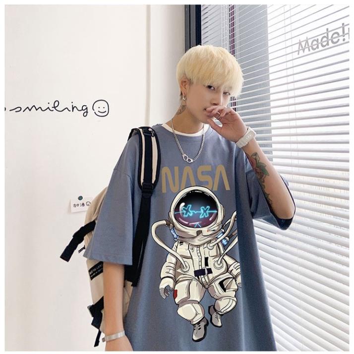 Áo Thun From Rộng , Áo Phông In Hình Phi Hàng Gia Trước Ngực Với Chất Cotton 100% Thoáng Mát Thấm Hút Mồ Hôi .