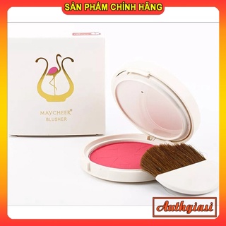 Phấn má Maycheer siêu xinh 8 màu kèm chổi tán mềm mịn với da