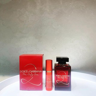 +𝘊𝘩𝘰𝘰 𝘗𝘦𝘳𝘧𝘶𝘮𝘦+ [NEW] Nước hoa dùng thử D&G The Only One 2 5ml/10ml/20ml