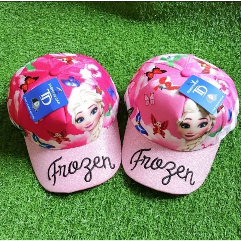 Mũ/Nón kết, mũ lưỡi trai bé gái hình Elsa Frozen / Mũ nón Elsa cho bé gái